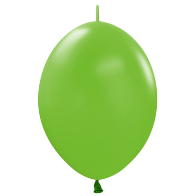6 inch SEMPERTEX LINK - O - LOON DELUXE KEY LIME GREEN - LA Balloons