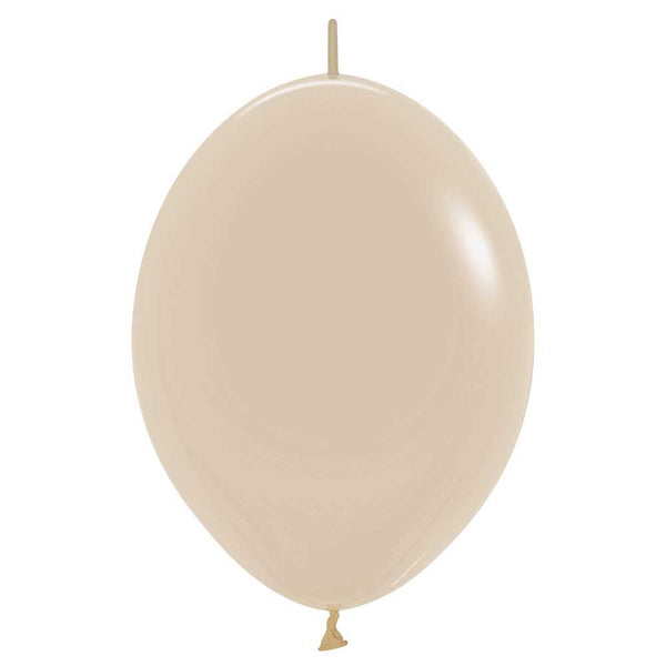 6 inch SEMPERTEX LINK - O - LOON - DELUXE WHITE SAND - LA Balloons