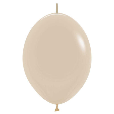 6 inch SEMPERTEX LINK - O - LOON - DELUXE WHITE SAND - LA Balloons