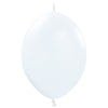 6 inch SEMPERTEX LINK - O - LOON - FASHION WHITE - LA Balloons
