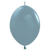 6 inch SEMPERTEX LINK - O - LOON PASTEL DUSK BLUE - LA Balloons