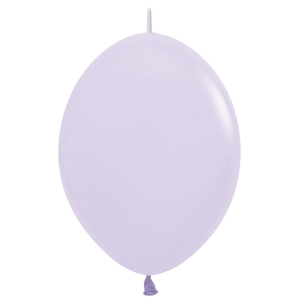 6 inch SEMPERTEX LINK - O - LOON PASTEL MATTE LILAC - LA Balloons