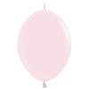 6 inch SEMPERTEX LINK - O - LOON PASTEL MATTE PINK - LA Balloons