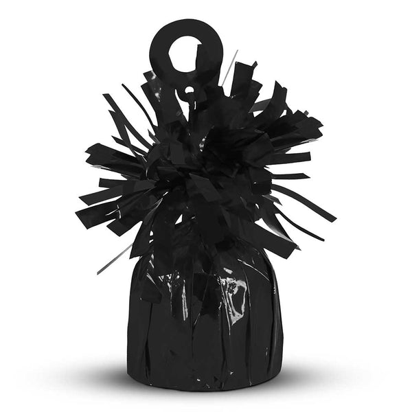 6 oz. FOIL BALLOON WEIGHT - BLACK - LA Balloons