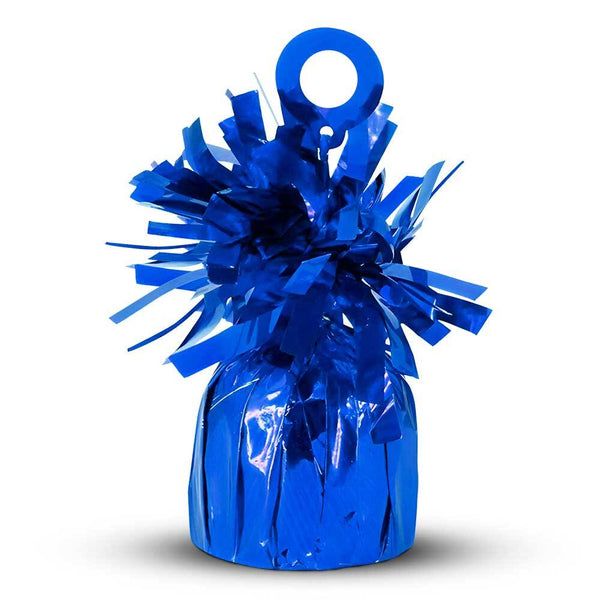 6 oz. FOIL BALLOON WEIGHT - BLUE - LA Balloons