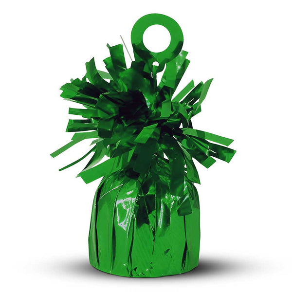 6 oz. FOIL BALLOON WEIGHT - GREEN - LA Balloons