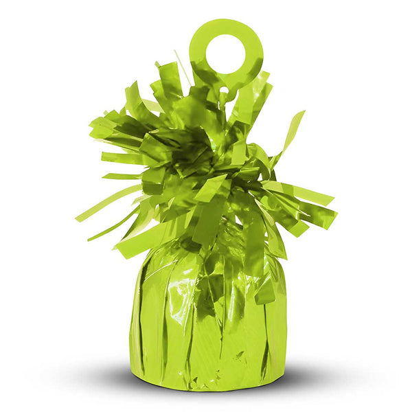 6 oz. FOIL BALLOON WEIGHT - LIME - LA Balloons