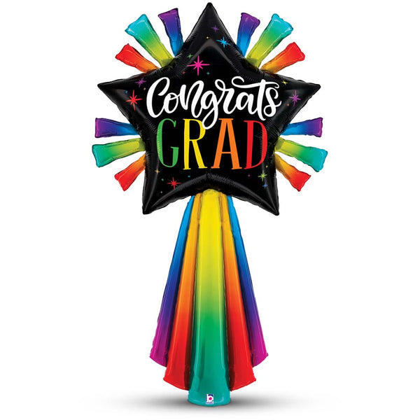 60 inch SPECIAL DELIVERY CONGRATS GRAD SHOOTING STAR - LA Balloons