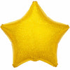 19 inch GOLD HOLOGRAPHIC STAR