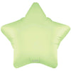 19 inch SATIN PASTEL PISTACHIO STAR