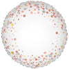18 inch SPARKLING FIZZ ROSE GOLD NO MESSAGE HOLOGRAPHIC