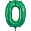 34 inch NUMBER 0 - OAKTREE - GREEN