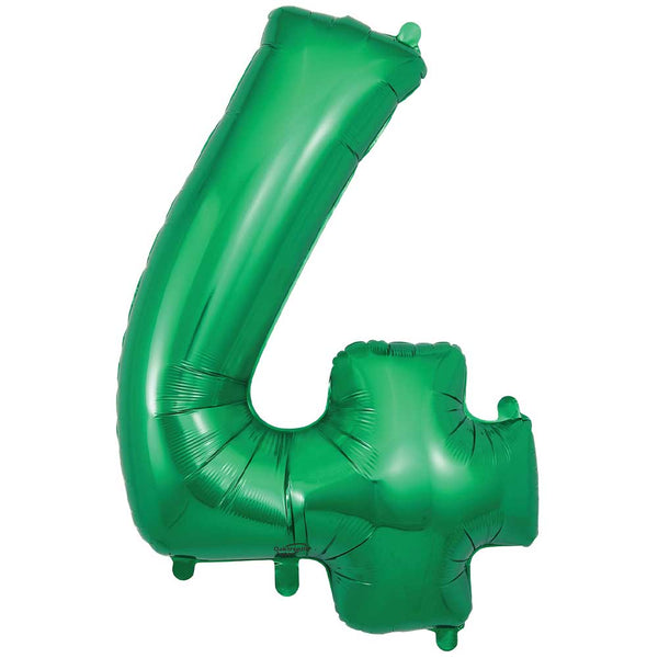 34 inch NUMBER 4 - OAKTREE - GREEN