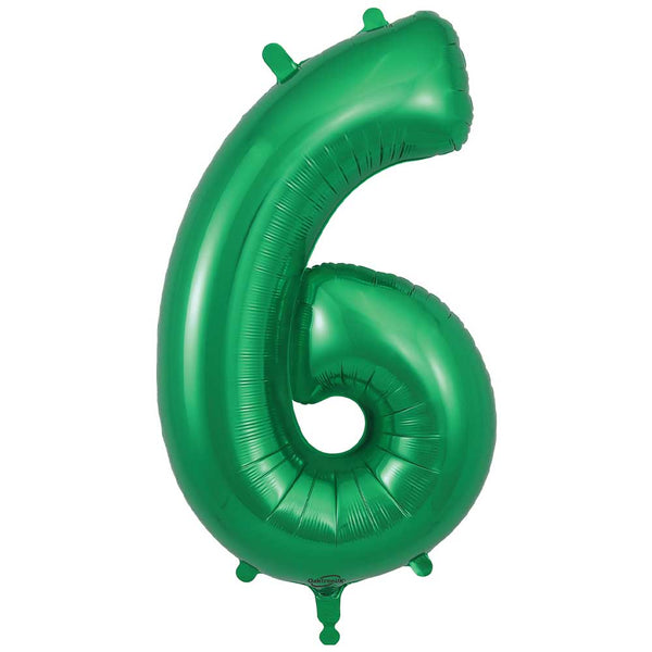 34 inch NUMBER 6 - OAKTREE - GREEN