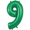 34 inch NUMBER 9 - OAKTREE - GREEN