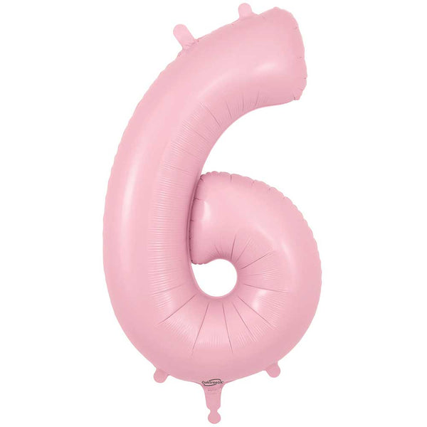 34 inch NUMBER 6 - OAKTREE - MATTE PINK