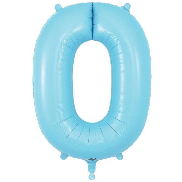 34 inch NUMBER 0 - OAKTREE - MATTE BLUE