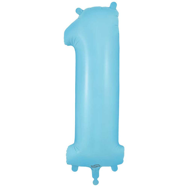 34 inch NUMBER 1 - OAKTREE - MATTE BLUE
