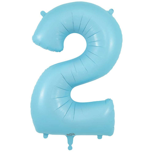 34 inch NUMBER 2 - OAKTREE - MATTE BLUE