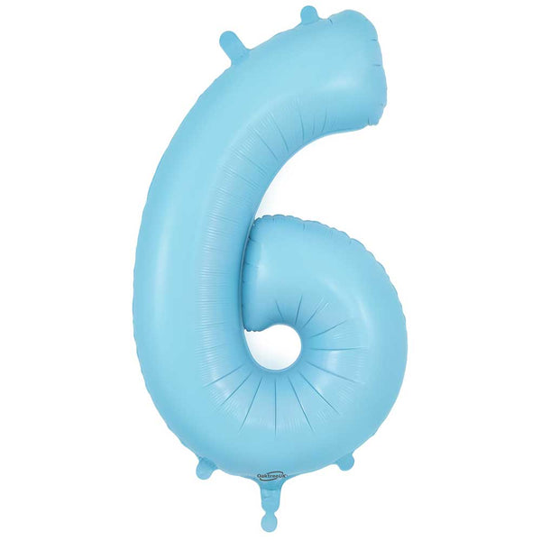 34 inch NUMBER 6 - OAKTREE - MATTE BLUE