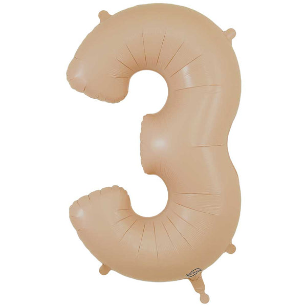 34 inch NUMBER 3 - OAKTREE - MATTE NUDE