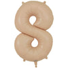 34 inch NUMBER 8 - OAKTREE - MATTE NUDE
