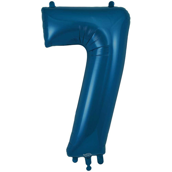 34 inch NUMBER 7 - OAKTREE - NAVY BLUE