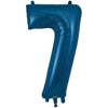 34 inch NUMBER 7 - OAKTREE - METALLIC NAVY BLUE