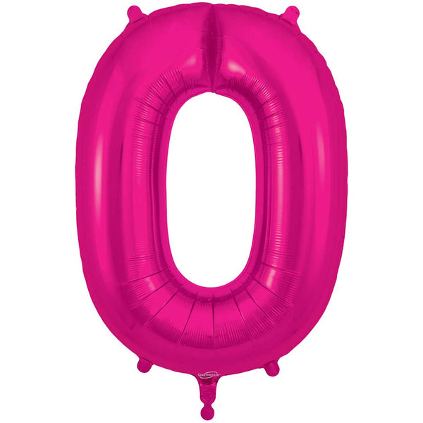 34 inch NUMBER 0 - OAKTREE - NEW PINK