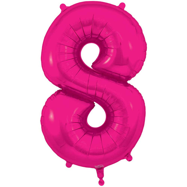 34 inch NUMBER 8 - OAKTREE - NEW PINK