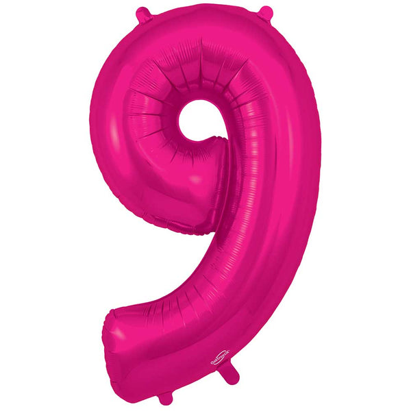 34 inch NUMBER 9 - OAKTREE - NEW PINK