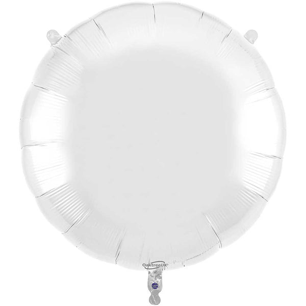 36 inch WHITE ROUND
