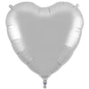 36 inch SILVER HEART