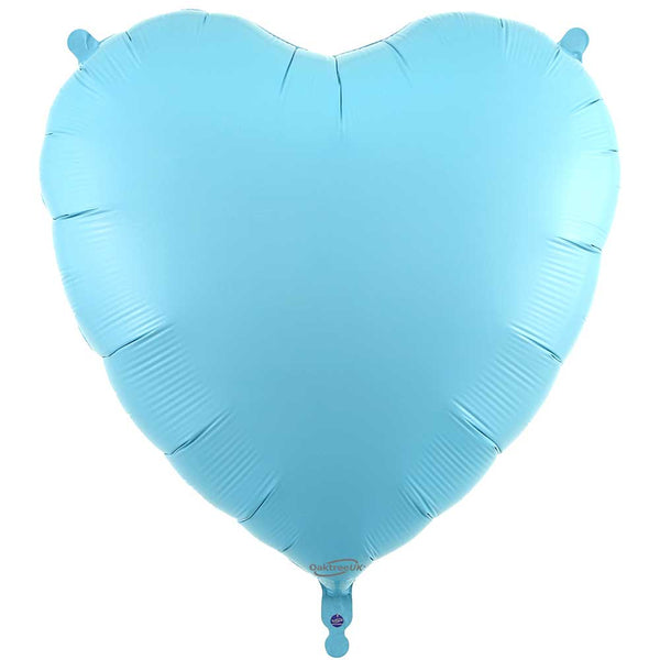 36 inch MATTE BLUE HEART