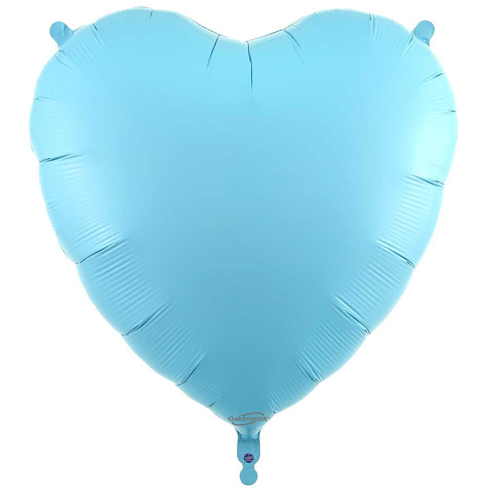 36 inch MATTE BLUE HEART
