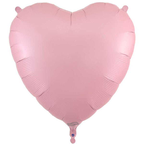 36 inch MATTE PINK HEART