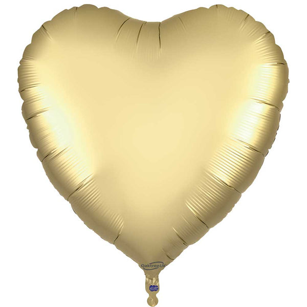 36 inch GOLD SILK HEART