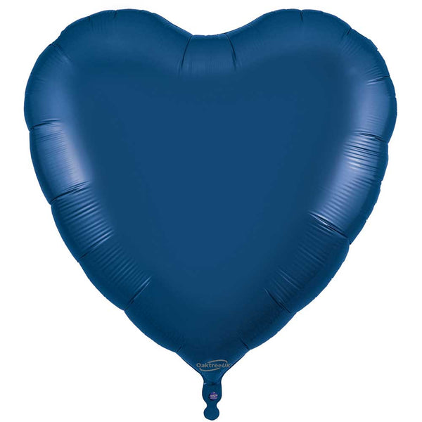 36 inch NAVY BLUE HEART