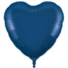 36 inch NAVY BLUE HEART