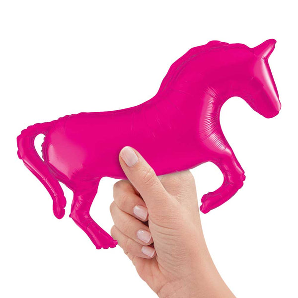 16 inch HORSE SOLID COLOUR PINK