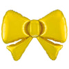 13 inch GOLD METALLIC BOW (5PK)