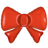 13 inch RED METALLIC BOW (5PK)