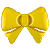 34 inch BOW METALLIC GOLD