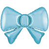 34 inch BOW SATIN PASTEL BLUE