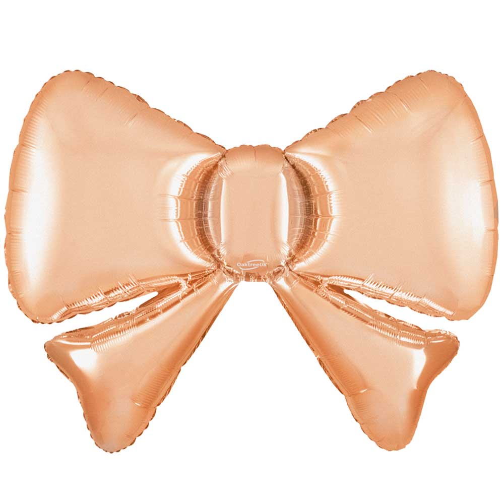 34 inch BOW SATIN PASTEL ROSE QUARTZ