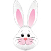 35 inch CUTE RABBIT WHITE METALLIC