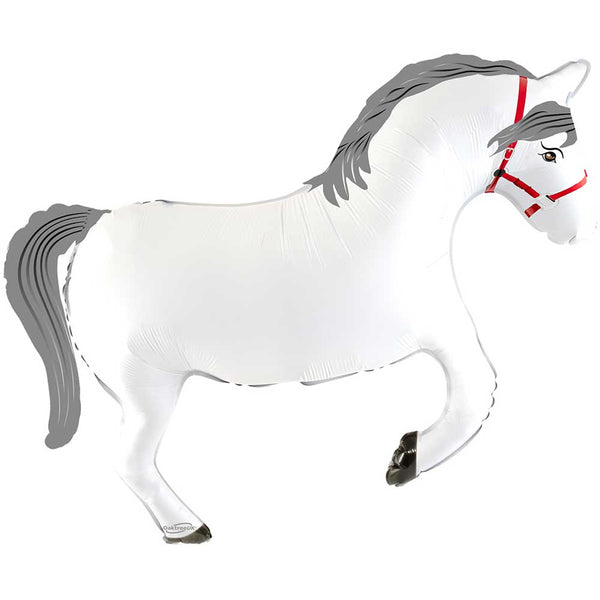 35 inch WHITE HORSE