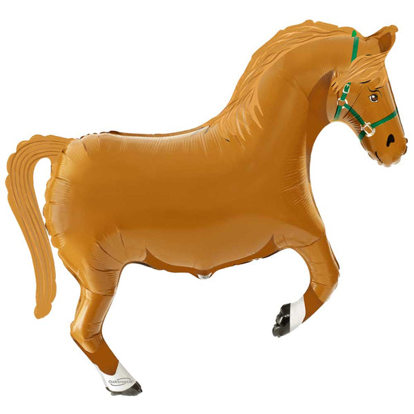 35 inch TAN HORSE