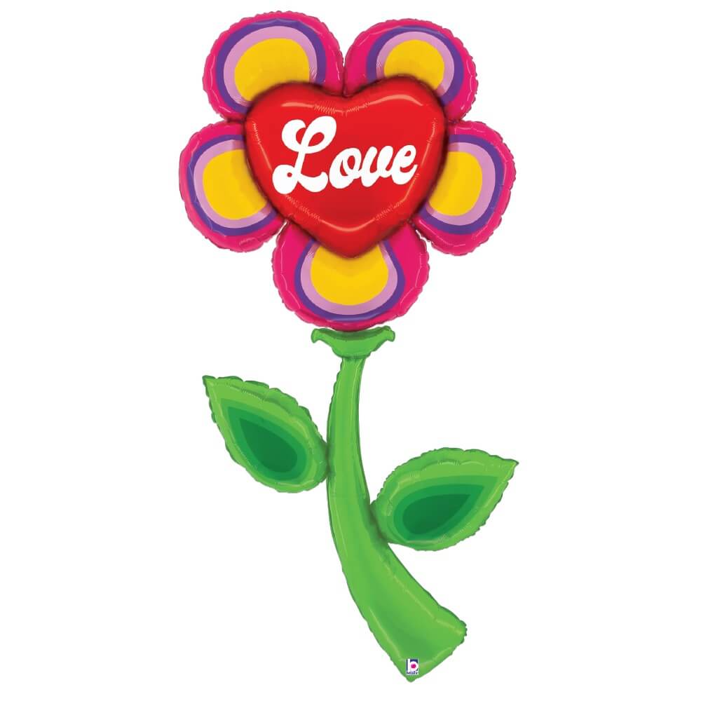 63 inch FRESH PICK RETRO LOVE FLOWER