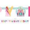 6.5 foot DISNEY PRINCESS HAPPY BIRTHDAY JOINTED BANNER - LA Balloons